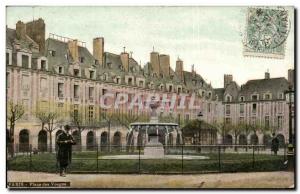 Paris Old Postcard Place des Vosges