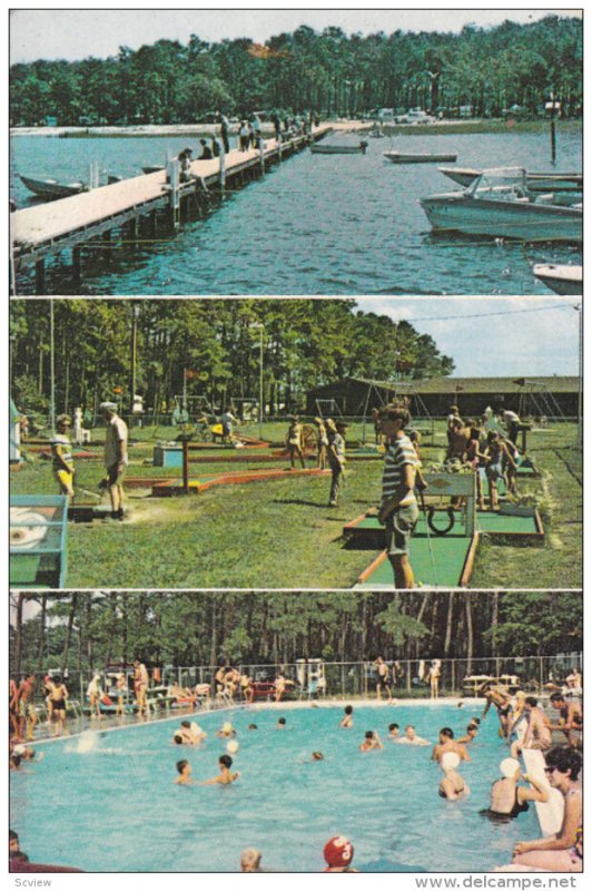 CHERITON , Virginia , 50-60s ; KOA Cherrystone Holiday TRAV-L-PARK