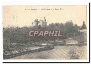 Sancerre Old Postcard The castle and the daredevil