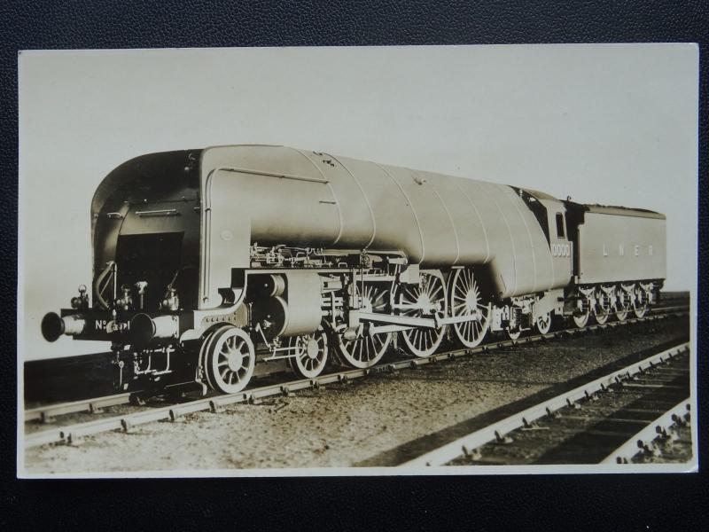 L&NER London & North Eastern Railway EXPRESS LOCOMOTIVE No.10000 Old RP Postcard