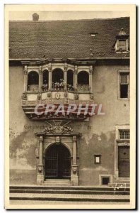 Old Postcard Colmar Old Police House