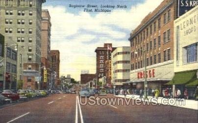 Saginaw St. in Flint, Michigan