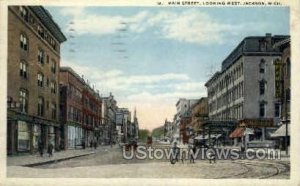 Main Street in Jackson, Michigan