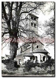Postcard Modern Chapaize S and L The Church has three naves and Wide