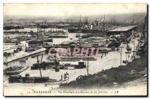 Old Postcard Marseille General View of Joliette