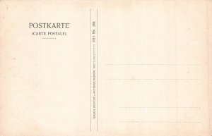 A025 Austria Die Festung Hohensalzburg und Untersberg citadel vintage postcard