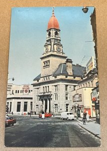 UNUSED POSTCARD - CITY HALL, FALL RIVER, MASS.