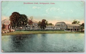 Fairfield Bridgeport Connecticut~Brooklawn Golf & Country Club~Waterfront~c1910 