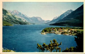 Canada Alberta Waterton Lakes National Park Townsite