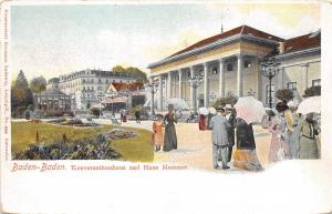 Br35659 Baden Baden Konversationshaus und Haus Messmer germany