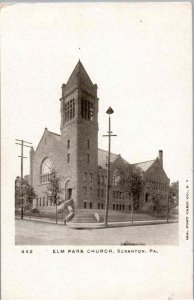 Scranton, Pennsylvania - The Elm Park Church - c1906