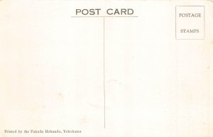 Japan Diet Building in Tokyo Car vintage postcard