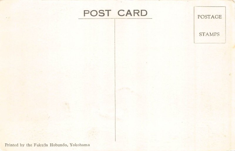 Japan Diet Building in Tokyo Car vintage postcard