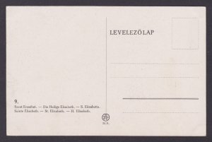 Vintage postcard, Hungary, St. Elizabeth