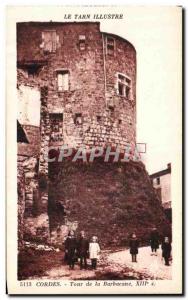 Old Postcard The Illustrious Tarn Cordes Tower Barbican Children