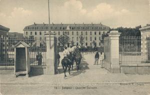 Military Joigny Quartier Davoust Vintage Postcard 01.75