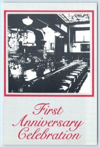 SAN FRANCISCO, CA ~ Interior FRONT ROOM BAR Clement St. 1982 ~  4 x 6 Postcard