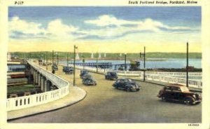 South Portland Bridge - Maine ME  