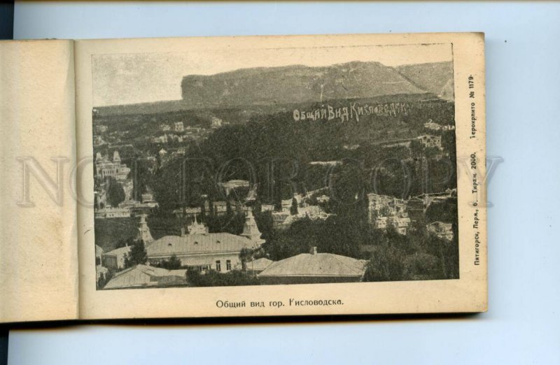 137881 CAUCASUS Resorts BOOKLET with 28 cards 1920s