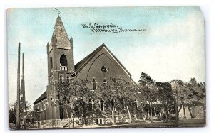 M. E. Church Pittsburg Kansas c1910 Postcard