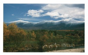 Vintage Postcard Mounts Jefferson & Washington White Mountains Franconia NH