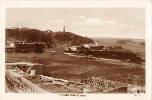 BR100116 stamer pont II aden real photo yemen