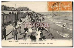 Old Postcard Luc Sur Mer La Digue West Coast