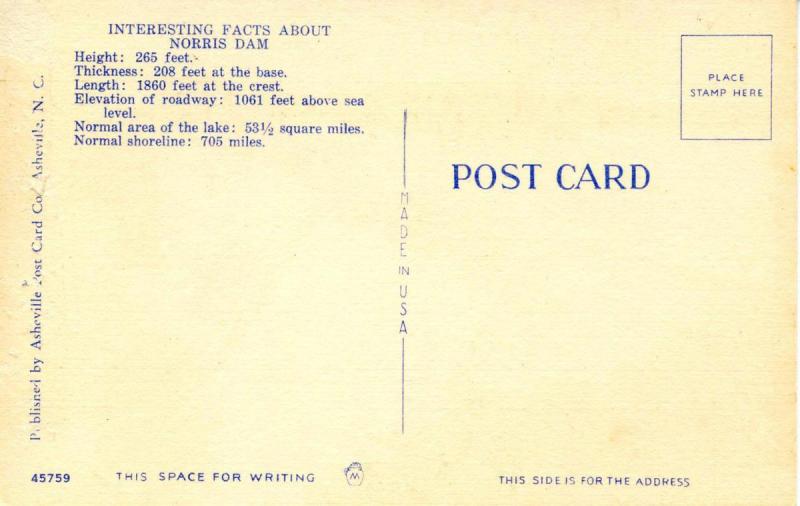 TN - Norris Dam at Night