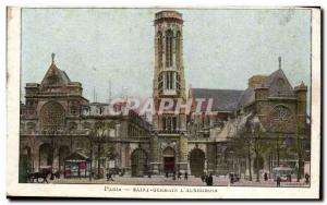 Paris (5th) Old Postcard Saint Germain l & # 39auxerrois