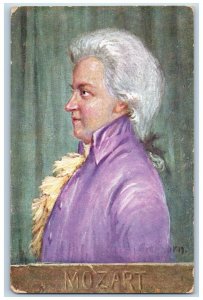 Eugene Oregon OR Postcard Wolfgang Amadeus Mozart 1908 Posted Antique