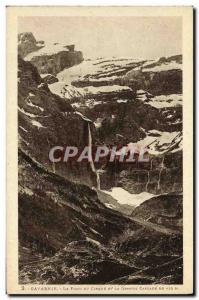 Old Postcard Gavarnie The Fond Du Cirque and La Grande Cascade From