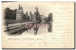 Old Postcard Chateau de Maintenon Facade meridionale