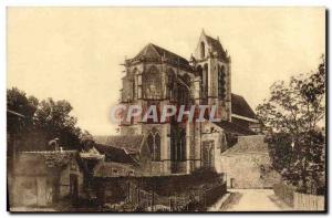 Old Postcard Church of Saint-Sulpice-de-Favières