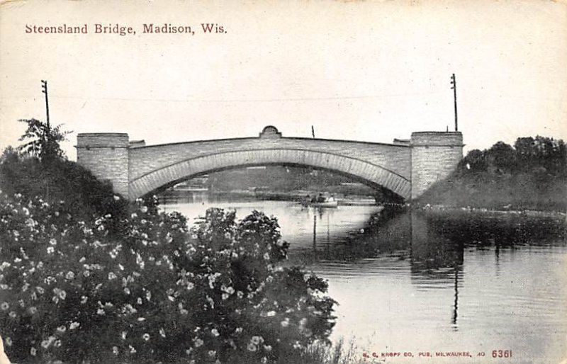 Steemsland Bridge - Madison, Wisconsin WI  