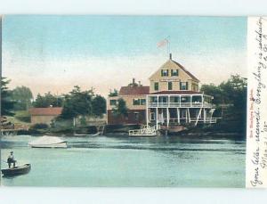 Pre-1907 NEW MEADOWS INN Bath Maine ME A2816