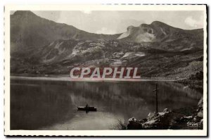Modern Postcard Lac d & # 39Allos Punting