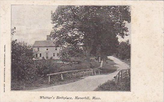 Whittier Birthplace Haverhill Massachusetts