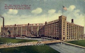 New Concrete Bldg, Montgomery Ward - Chicago, Illinois IL