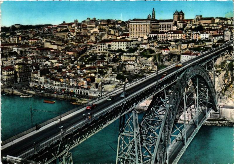 CPM Porto Pont D.Luiz et une vue du quai de Ribeira PORTUGAL (750668)