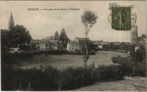 CPA CHALUS - Vue prise de la Route d'ORADOUR (122416)