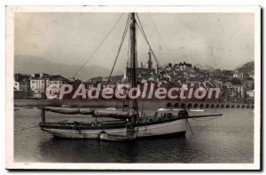 Postcard Old Port Menton