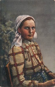 Cultures & Ethnicities postcard Hungarian type folk costume Kecskemet 1916