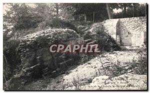 Montfort l Amaury - Crypt and Ruins - Old Postcard