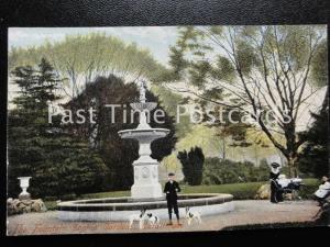 c1909 - The Fountain, Sophie Gardens, Cardiff