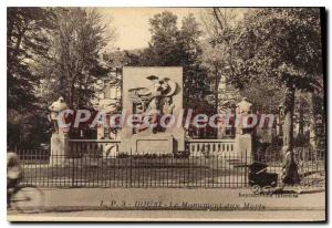 Old Postcard Douai Monument Aux Morts