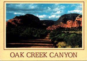 Arizona Red Rocks Of Oak Creek Canyon 1991