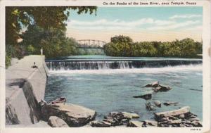 Texas Temple On The Banks Of The Leon River