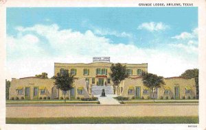 Grande Lodge Apartments Abilene Texas 1930s postcard