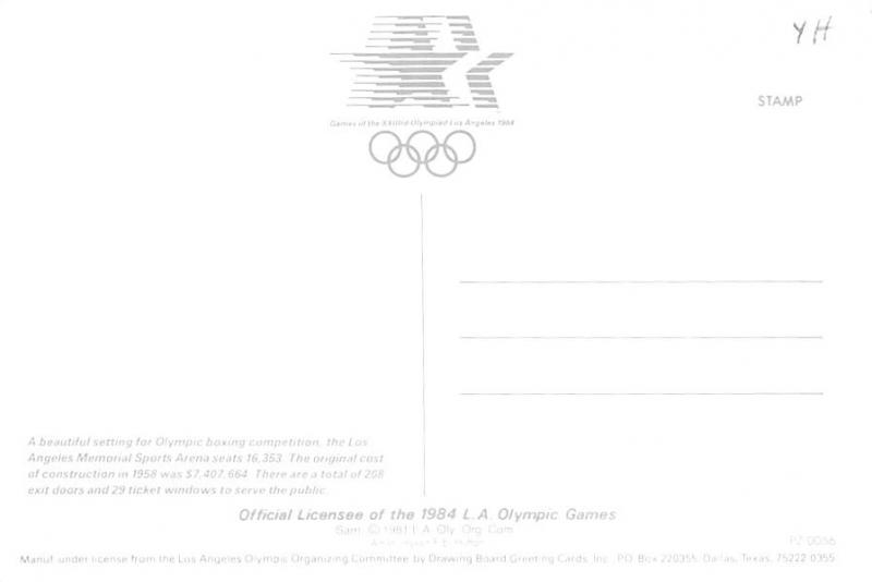 Los Angeles 1984 Olympics - Memorial Coliseum