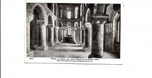 BF17408 st john chapel in the  tower of london  united kingdom  front/back image